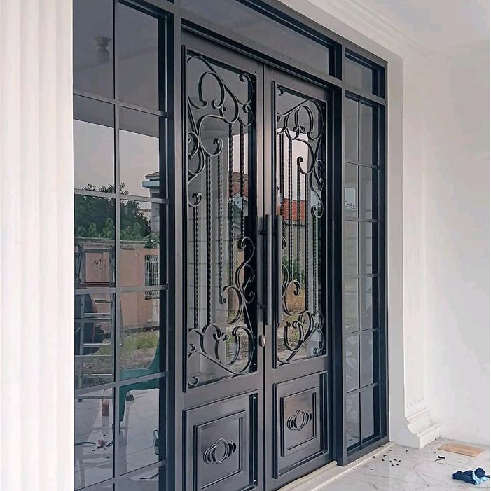 pintu kusen aluminium+partisi kusen aluminium+