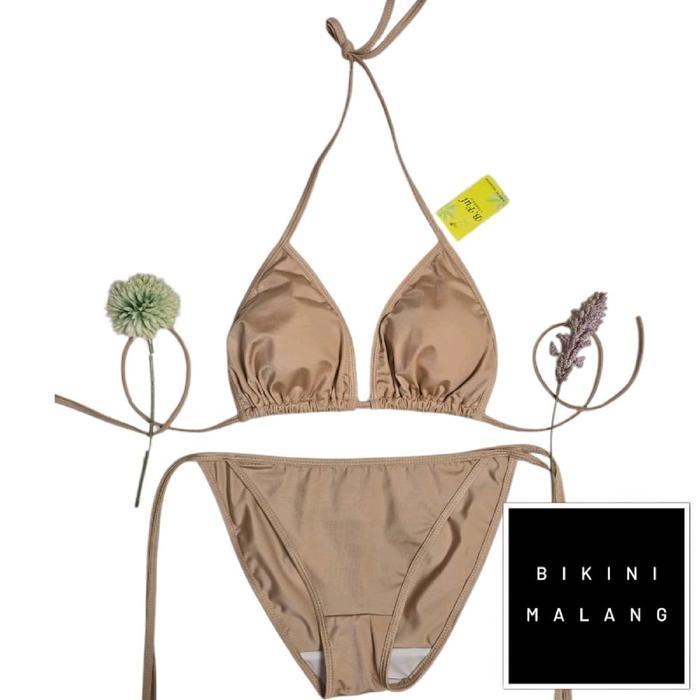 Set Bikini Tali samping two piece sexy Swimsuit Bikini sexy Wanita Setelaan