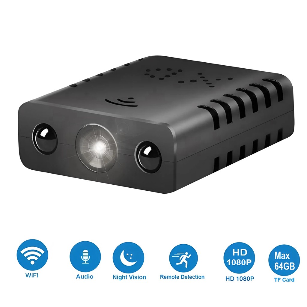 2.4G WiFi XD Smart Camcorder HD 1080P Mini Camera Smallest Mini Camcorder Micro Camera Suport max