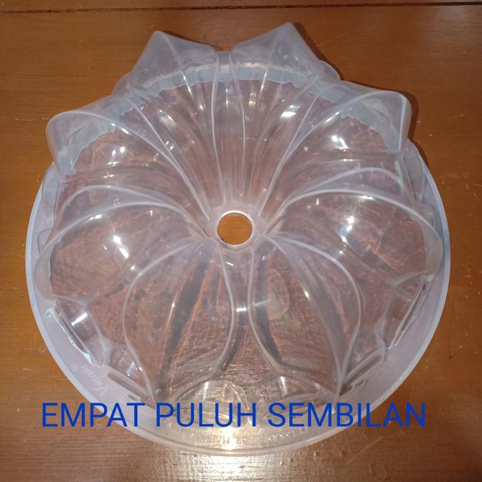 cetakan puding mahkota / cetakan puding bulat besar / cetakan bunga