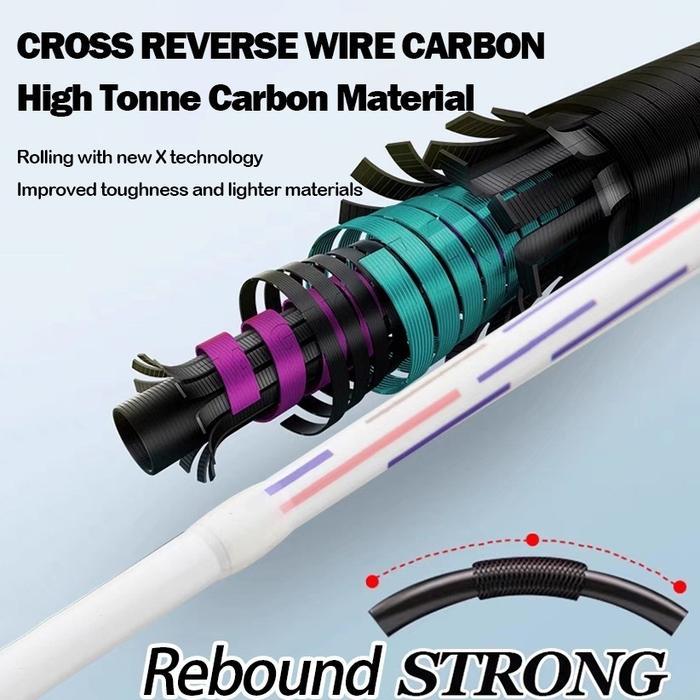 ArtemisPure UL Joran Pancing Karbon Ujung Padat Ultraringan Cocok Joran Putar Casting Cocok untuk