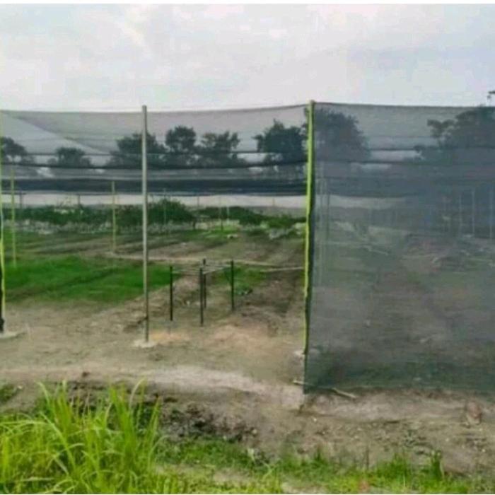 Waring Hitam/Waring TL/Jaring Waring per meter/Waring Pagar/Jaring Tanaman/Waring Keramba Ikan Pohon