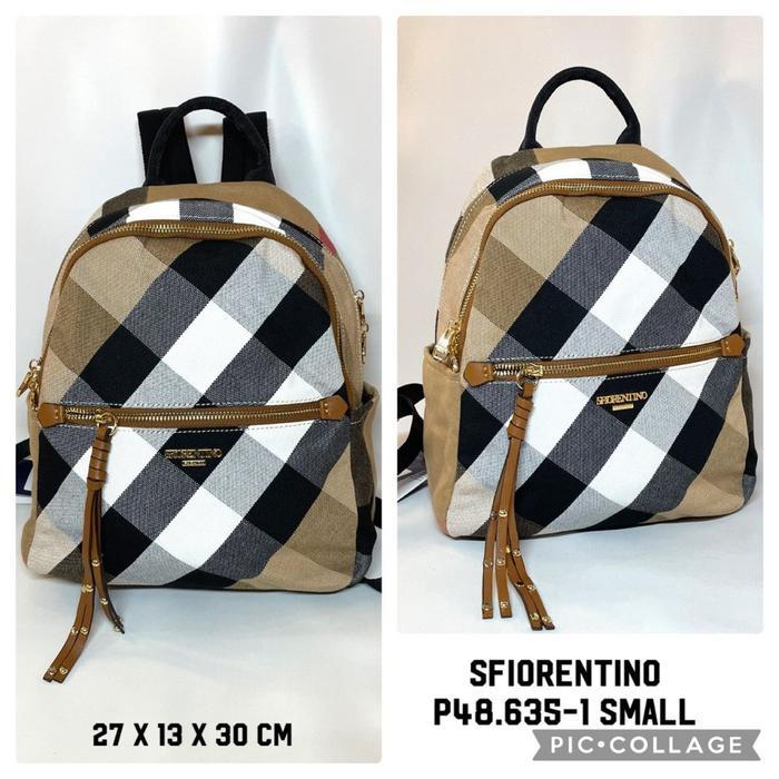 Sedia S.Fiorentino Original - Mona / Tas Ransel Wanita 2 Ukuran [#635]