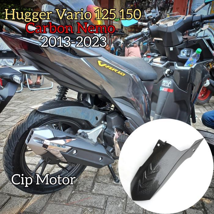 Hugger Spakbor Kolong Vario 125 150 Carbon