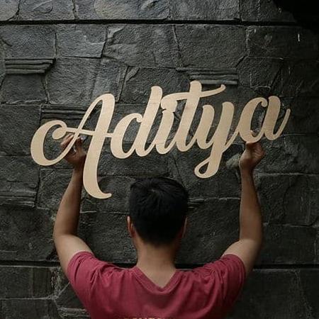 Papan Nama Untuk Backdrop / Hiasan Backdrop Pesta / Dekorasi Nama