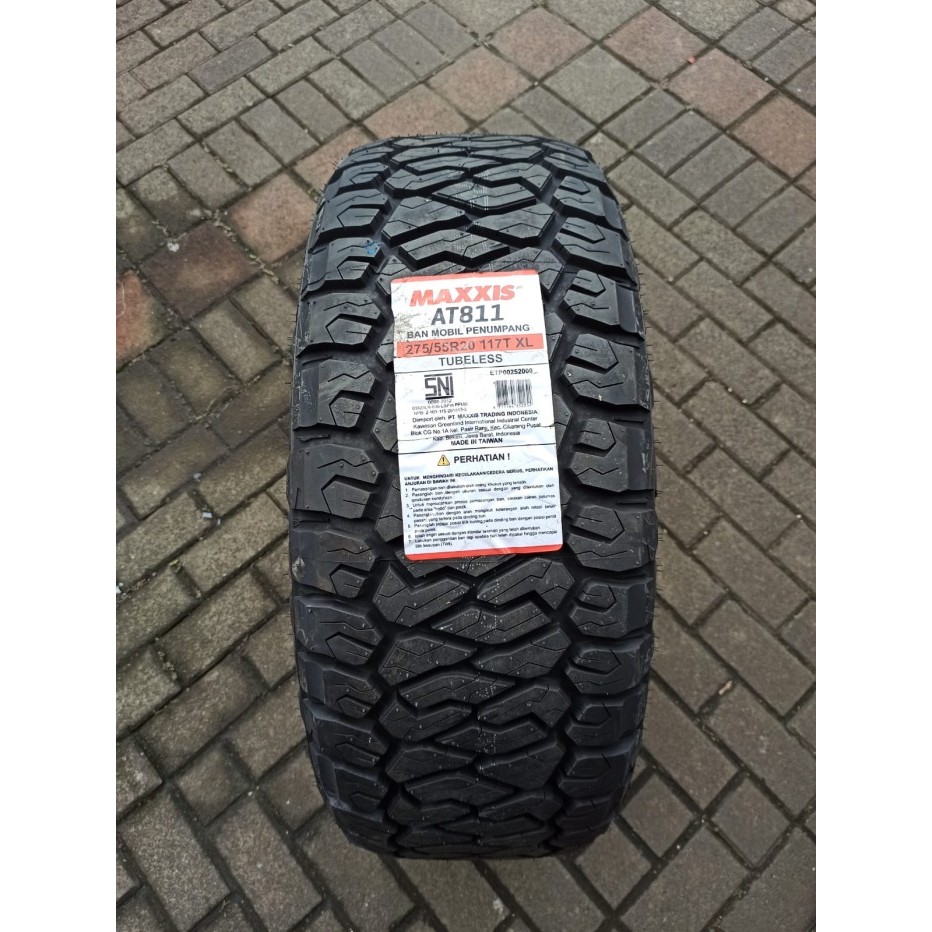 Ban Mobil MAXXIS RAZR AT811 Size 275/55 R20 Ban Mobil 4x4 JEEP Wrangler Rubicon