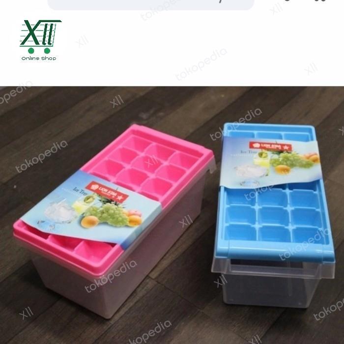 LION STAR CETAKAN ES BATU + WADAH / BOX ~ ICE CUBE PUDING + TRAY SET