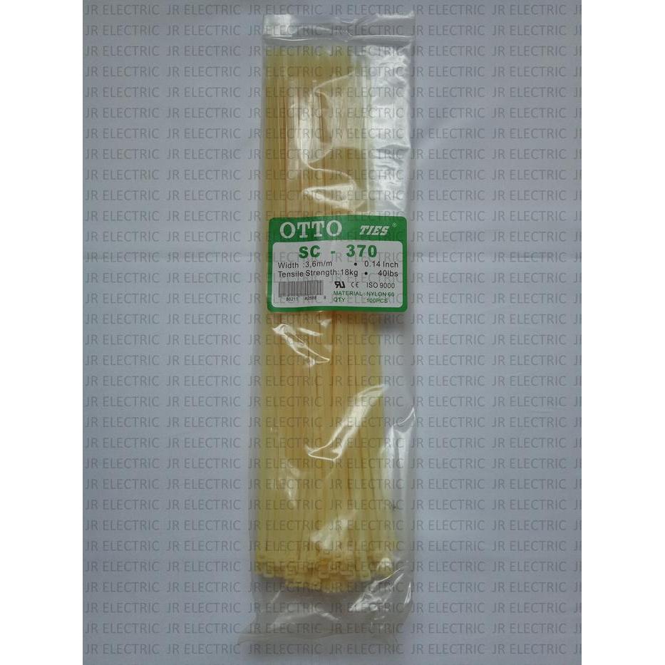 OTTO KABEL TIES / CABLE TIE / TIS 3.6X370 / 3,6X370 / 3,6 X 370 SC-370