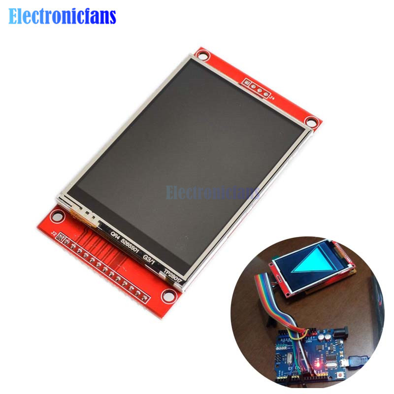 3.2 Inch 320*240 Tft Lcd Module Display Screen With Touch Panel Driver Ic Ili9341 240(Rgb)*320 Spi