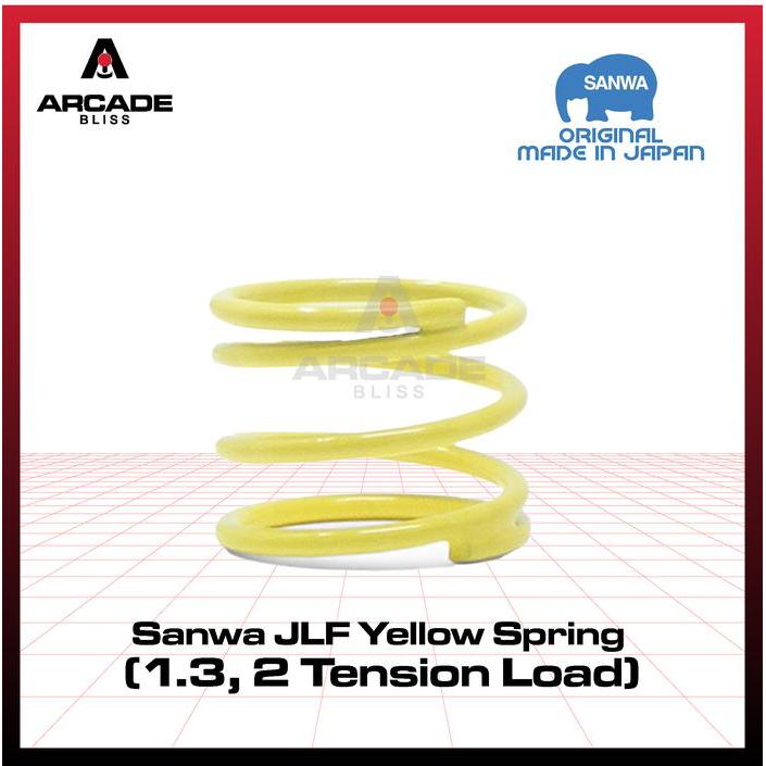 SANWA ORIGINAL SPRING MOD TENSION LOAD VIOLET YELLOW RED BLUE ARCADE STICK LEVER PART DIY FOR JLF