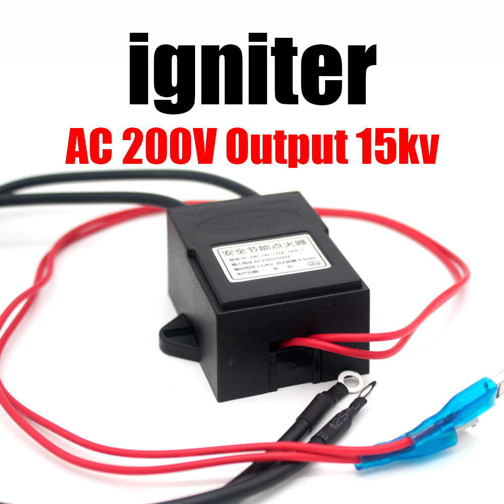 AC 220V HIGH VOLTAGE IGNITER FOR ELECTRONIC FUEL EFI OIL STOVE 15KV PULSE HIGH VOLTAGE GENERATOR 24