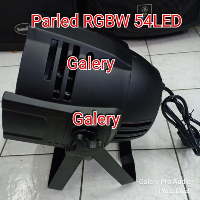 Paket Parled Redsun 54X3W Rgbw 4In1 4Unit + Mixer Dmx 240+ Kabel 10Mtr