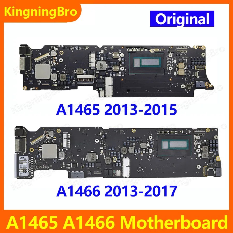 Original A1465 A1466 Motherboard For Macbook Air 11" 13" Logic Board I5 I7 4Gb 8Gb 2013 2014 2015