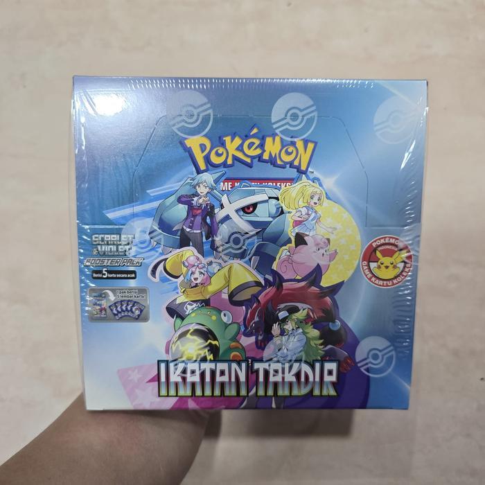 KARTU POKEMON INDONESIA - IKATAN TAKDIR - BOOSTER BOX