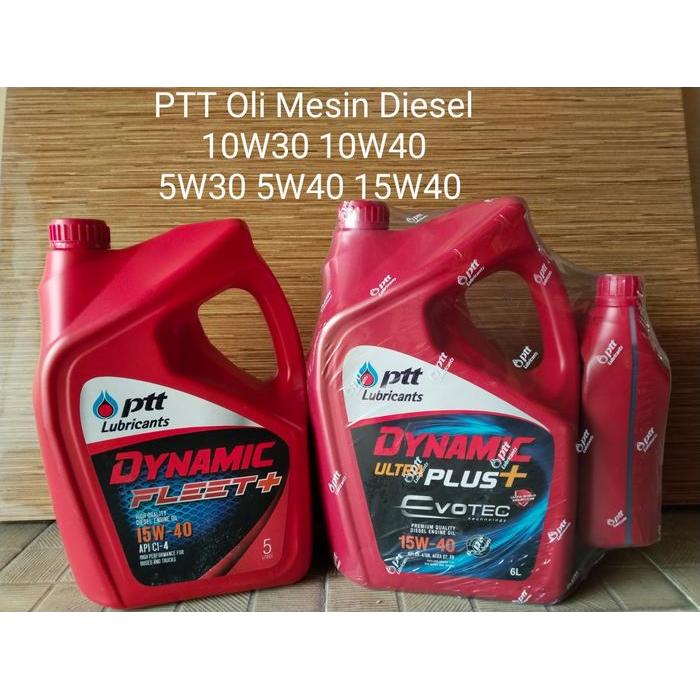 PTT DYNAMIC SAE 15W40 OLI MESIN DIESEL TERBAIK