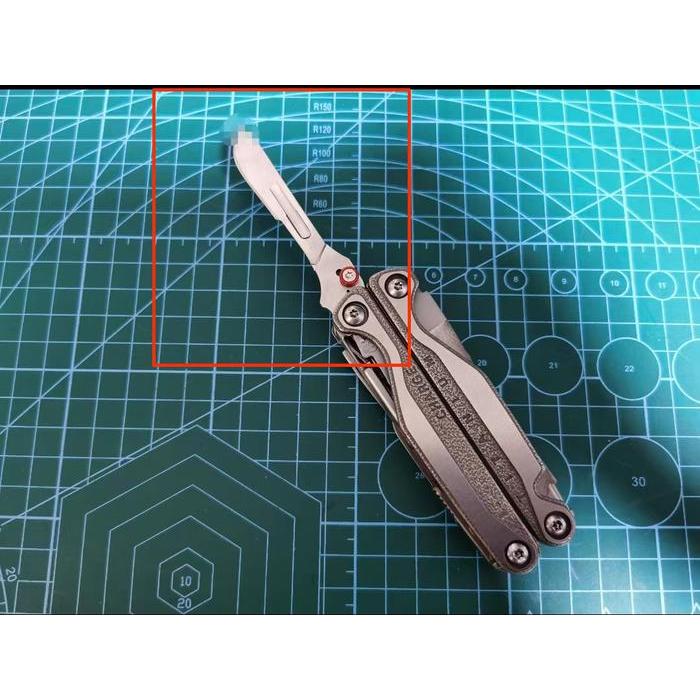 1 Piece Diy Scalpel Handle Surgical Blade Holder With Thumb Grip For Leatherman Charge Tti