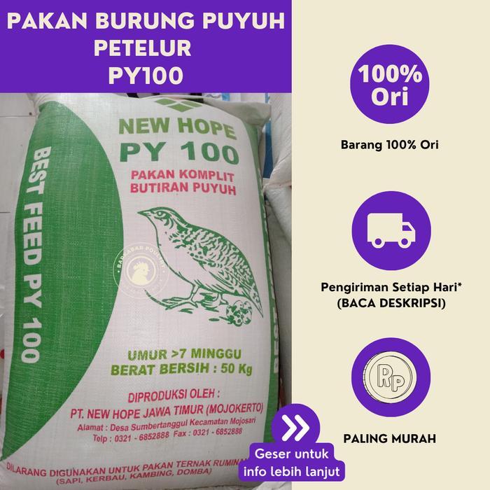 Pakan Puyuh Petelur PY100 1 Kg