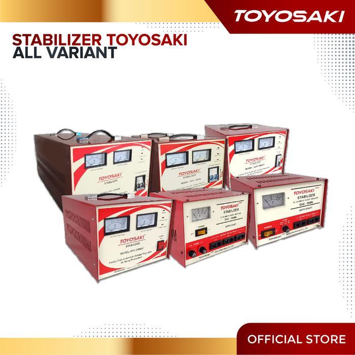 TOYOSAKI STABILIZER STAVOL LISTRIK STABILISER 500VA 1000VA 2000VA 3000VA 5000VA 10000VA