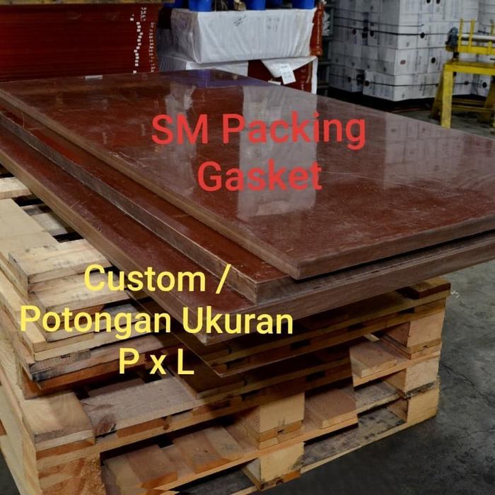 Ebonit Lembaran / Pertinak, Novotex, Baklite Sheet Lembaran Custom