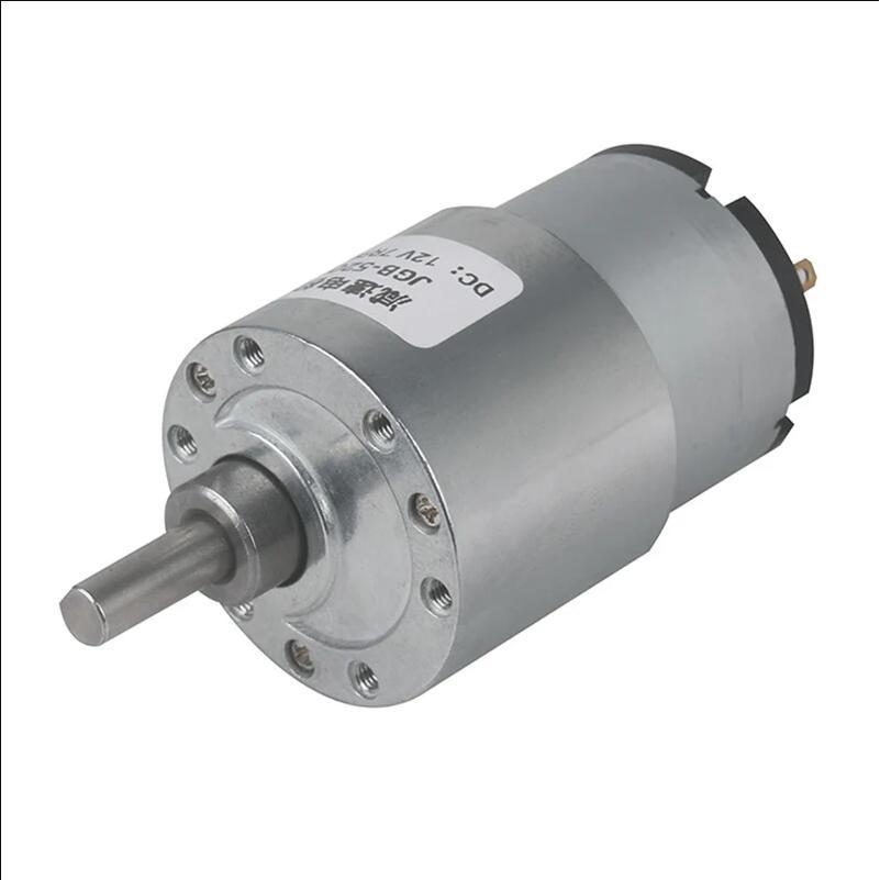 Jgb37-520 Dc 6V/12V/24V High Torque Gear Motor All Metal Gear Box Electric Motor