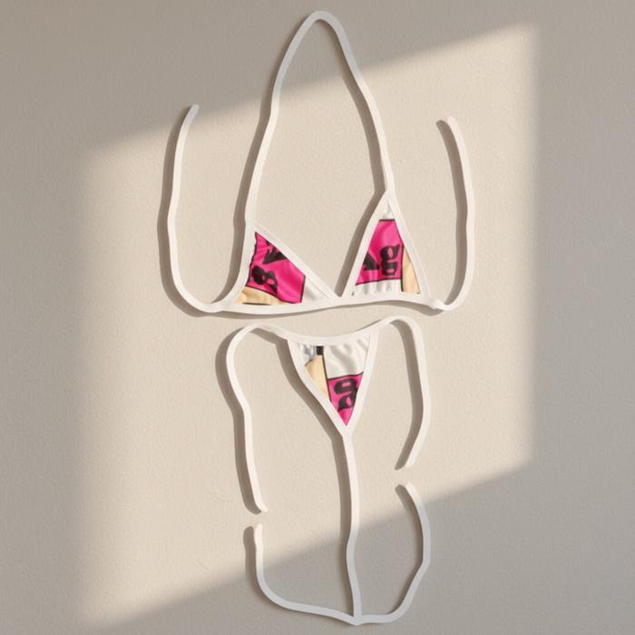 MC Collection Bikini Set Swimwear G String Bra Celana Dalam Set Linjeri Lingeria Wanita Pakaian