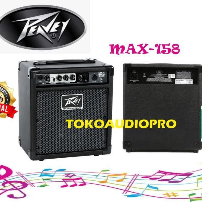 Peavey Max-158 Ampli Gitar Bass Peavey Max158 Amplifier Bass Co