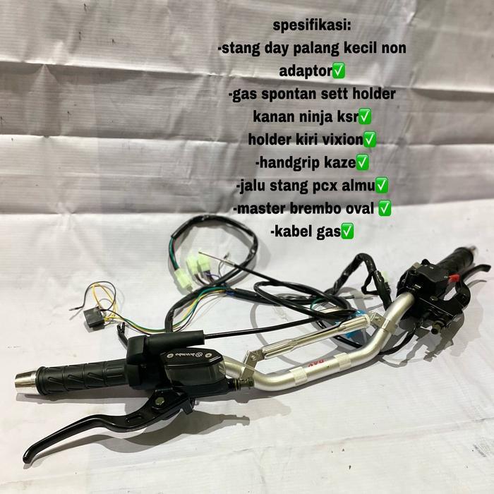 Paket Stang Day Set Holder Dan Master Rem