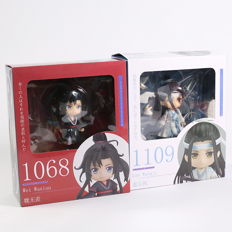 Wei Wuxian 1068 Lan Wangji 1109 Mo Dao Zu Shi Collectible El Toy Q Version Doll Gift