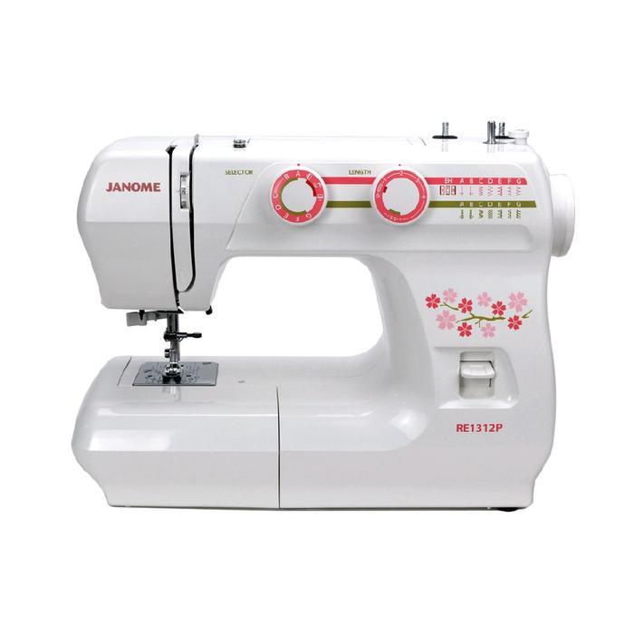 Mesin Jahit Janome RE 1312P / RE1312P Portable Multifungsi