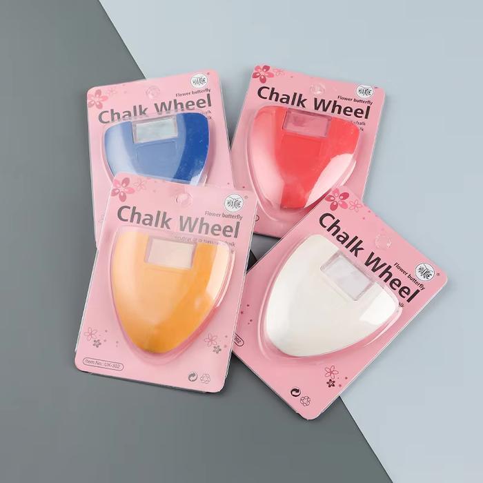 Kapur Penanda Kain Pola beroda Bahan Tailor Chalk Wheel Kapur Jahit