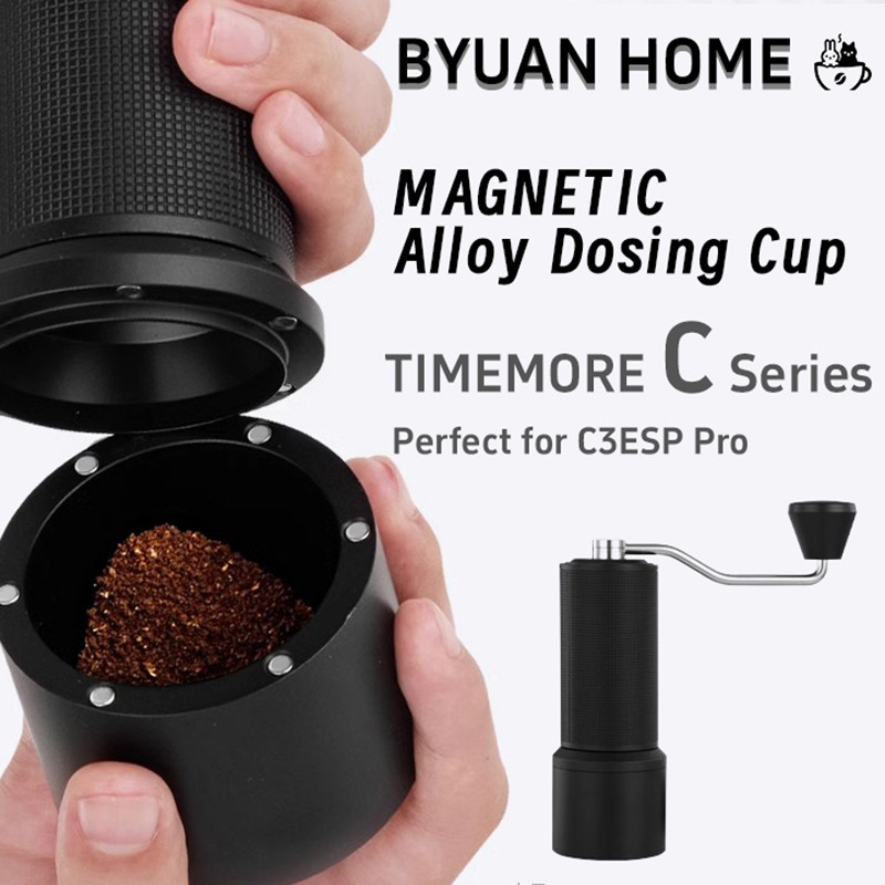 1 Pc Upgraded Timemore C2S/C3/C3Esp Manual Coffee Grinder Magnetic Aluminum Alloy Poer Cup