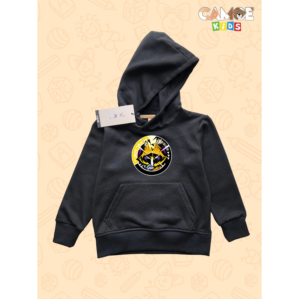 Jaket Hoodie Anak KIDS Anime Beyblade X Gear Chip logo Wizard Arrow