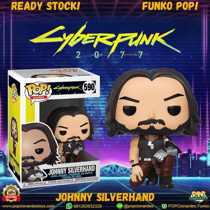 Funko POP Games - Cyberpunk 2077 PS4 - Johnny Silverhand #590
