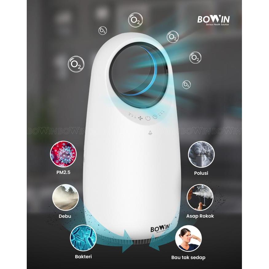 Bowin Air Purifier - Oxy Fresh HALO (Filter HEPA 13 & Karbon Aktif) - OXY - HALO