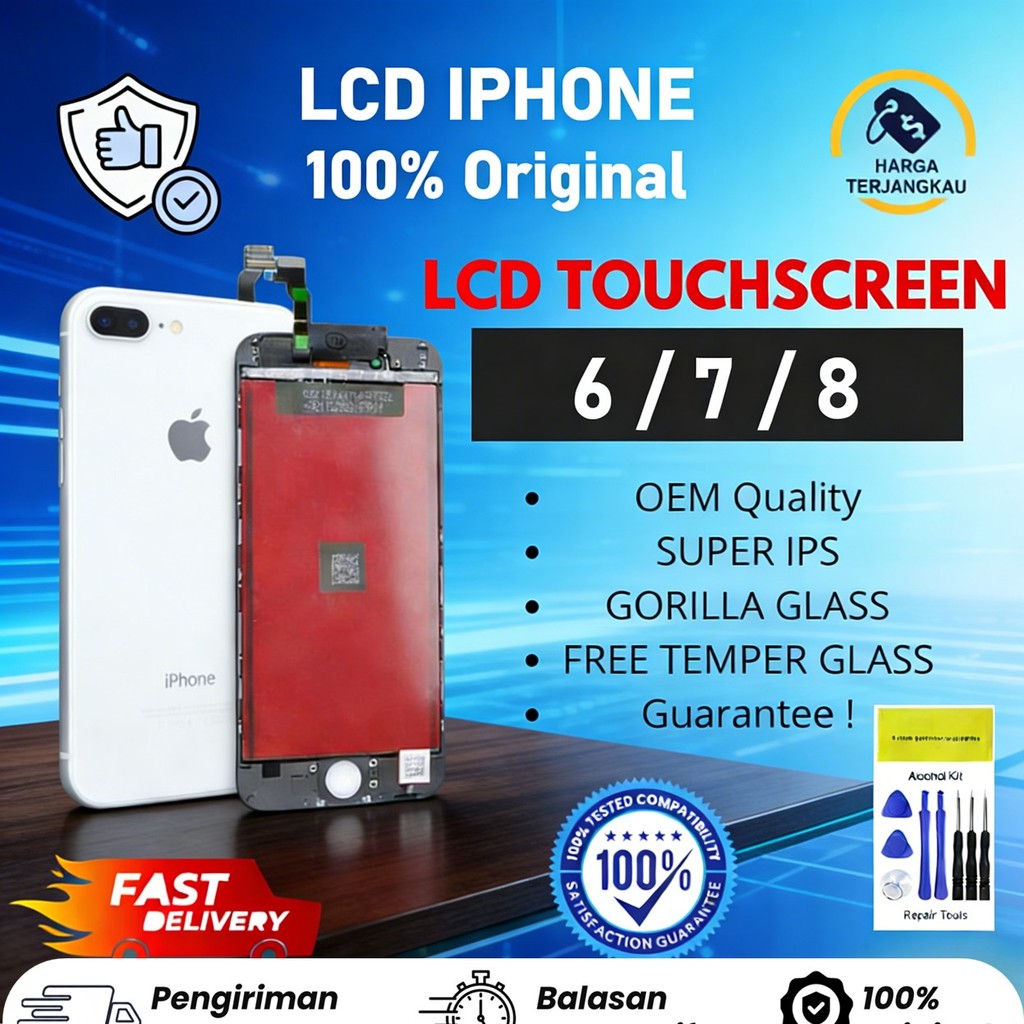 LCD IP 7 Plus Fullset LCD Touchscreen Original / LCD IPHONE 7 PLUS ORIGINAL 100%