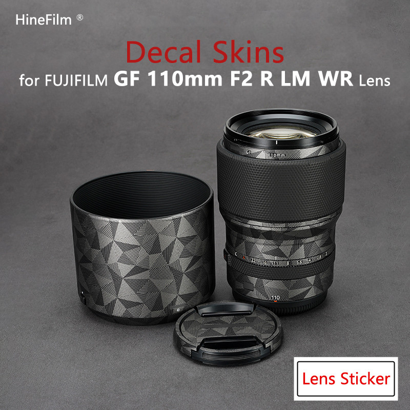 Fuji Gf110 F2 Lens Wrap Pum Decal Skin For Fuji Fujinon Gf 110Mm F2 R Lm Wr Lens Protector Cover