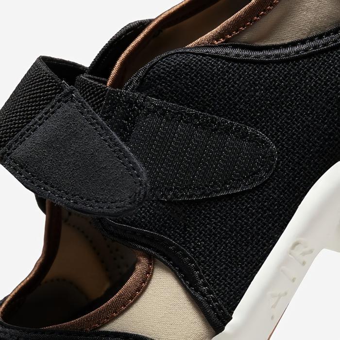 Sepatu Sneakers Wanita Nike Air Rift Black Brown Gum Original Tbk