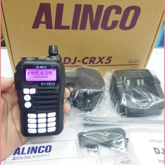 JUAL HT ALINCO DJ-CRX5 DUALBAND ORIGINAL ALINCO DJ CRX5 CRX 5 CRX5
