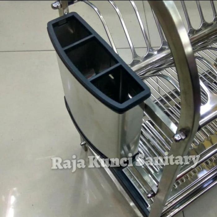 Rak Piring Knockers WDJ 660 Stainless SUS 304/Rak Piring Kombinasi