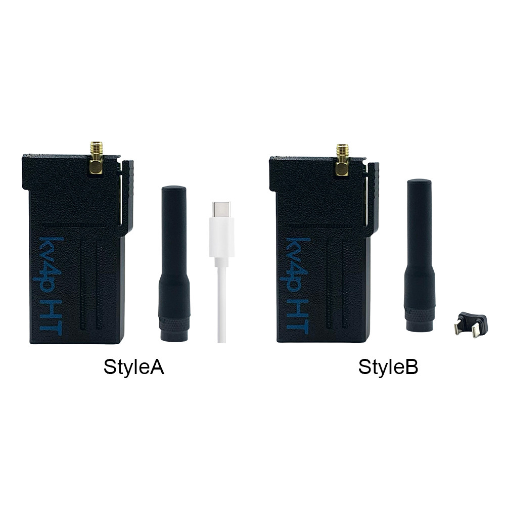 Terbaru Radio Transceiver Kits with Type-C Cable Kv4p HT Homebrew VHF Radio Homebrew Radio Module Ki