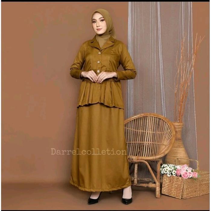 Setelan Pemda Rempel Terbaru Bahan Toyobo Fodu