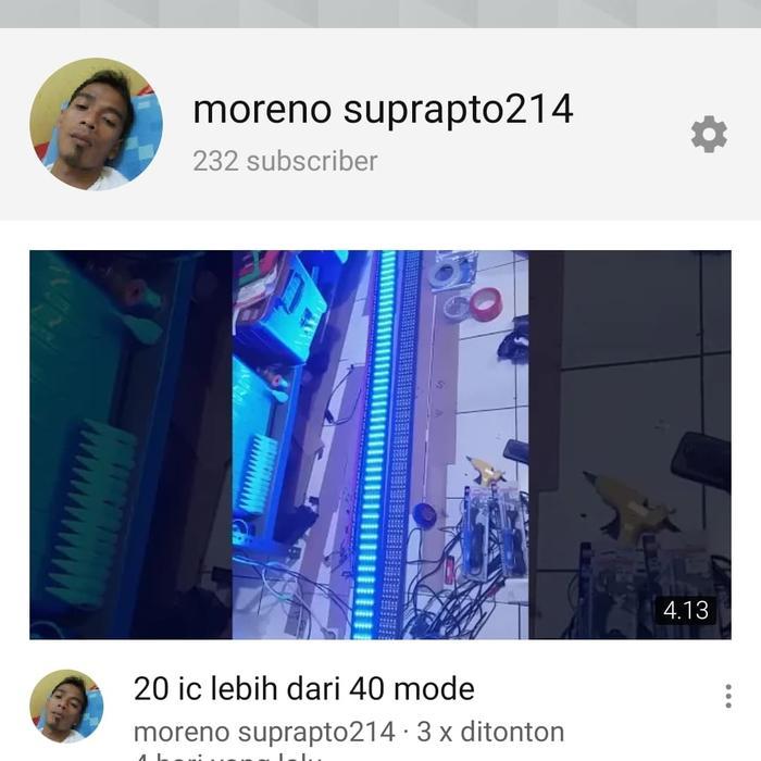 "New" modul strobo rgb running