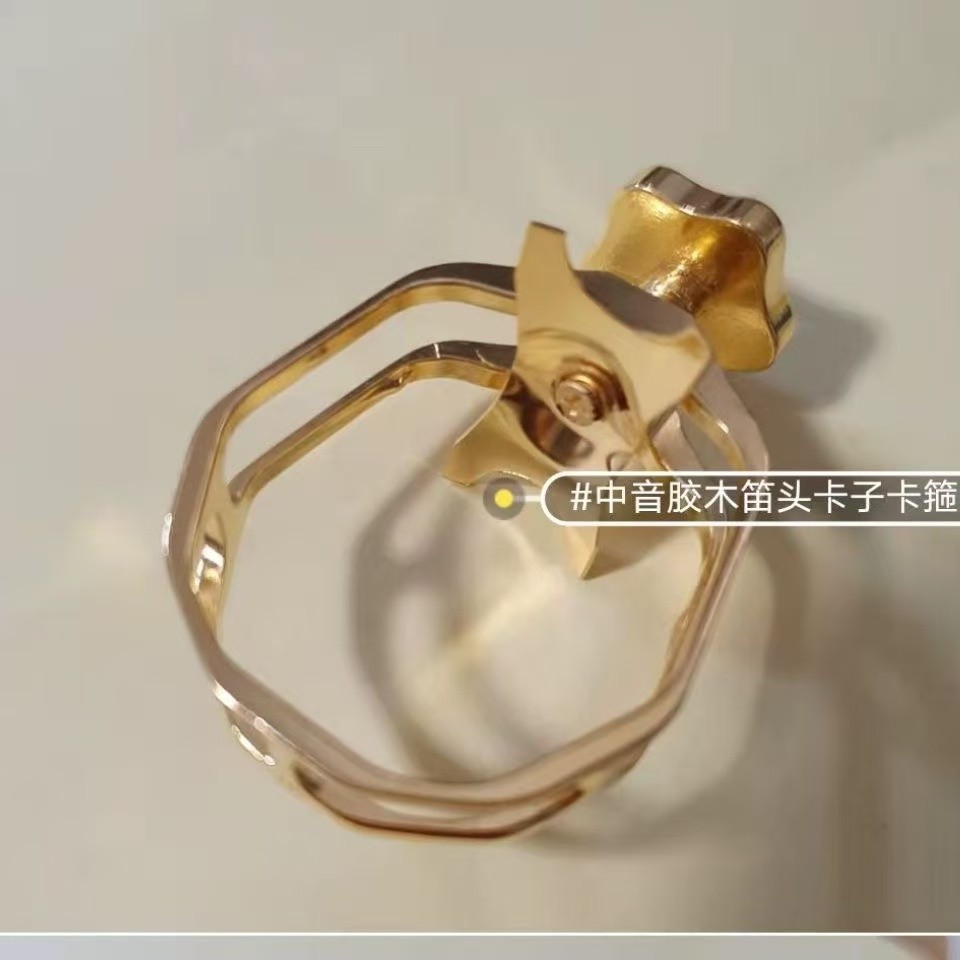 Ligature for Alto Saxophone Ebonite Mouthpiece