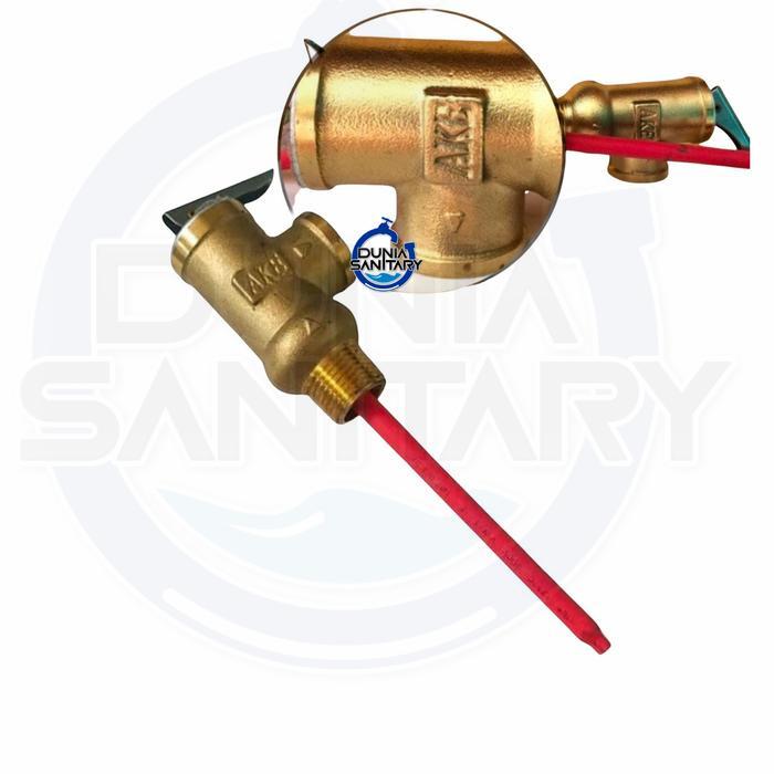 DISKON Safety valve wika solar heart / pemanas air tenaga surya / matahari