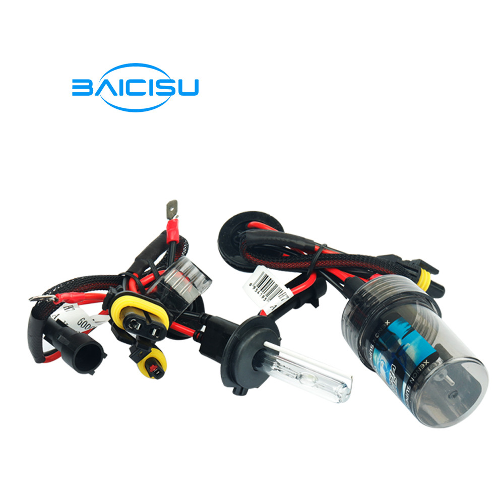 Xenon H7 55W AC Slim Ballast HID Xenon Headlight Bulb Kit 12V H1 H3 H11 9005 hb4 h4 Bi-Xenon 4300k