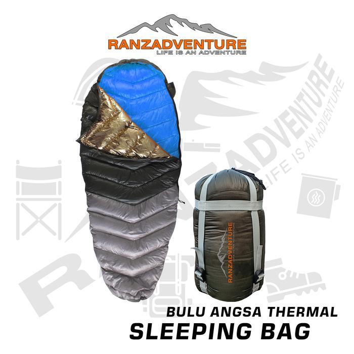 sleeping bag bulu angsa ranzadventure bulu angsa thermal hangat tebal