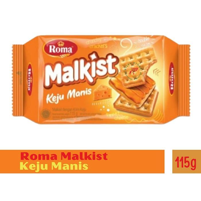 "New" Roma Malkist Coklat Crackers Biskuit 105 gr
