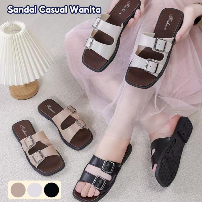 Donatello Store Shoes - Sandal Wanita / Sandal Wanita Kekinian / Sandal Wanita Casual Kekinian /