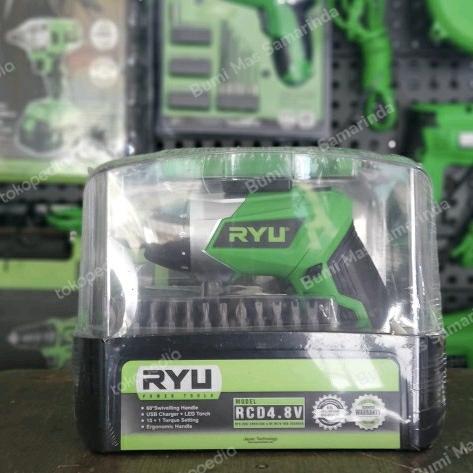 Ryu Cordless Drill Usb Rcd 4.8 V / Mesin Bor Cas Ryu Usb Rcd 4.8V