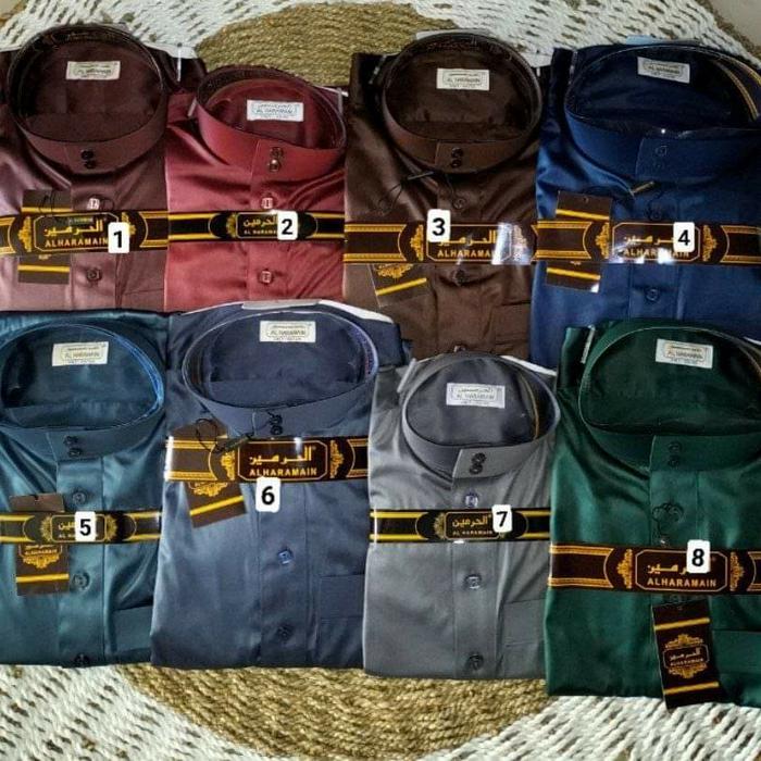 Stok Baru jubah AL HARAMAIN jubah import polyster ORIGINAL